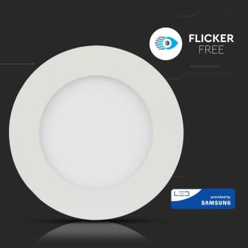 Lámpara de techo LED SAMSUNG CHIP LED/12W/230V 3000K redondo