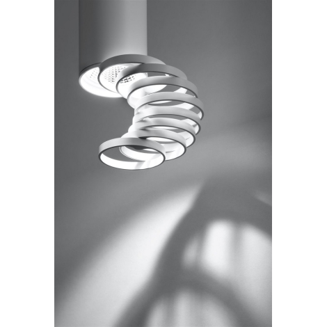 Lámpara de techo TUBA 1xGU10/50W/230V blanco