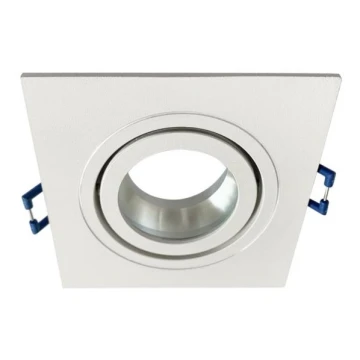 Lámpara empotrable de baño SATINO 1xGU10/30W/230V IP54 blanco