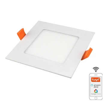 Lámpara empotrable de Techo LED Regulable LED/12W/230V 3000-6500K Wi-Fi Tuya