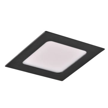 Lámpara empotrable LED RIGEL LED/4,8W/230V 4000K 11,8x11,8 cm negro