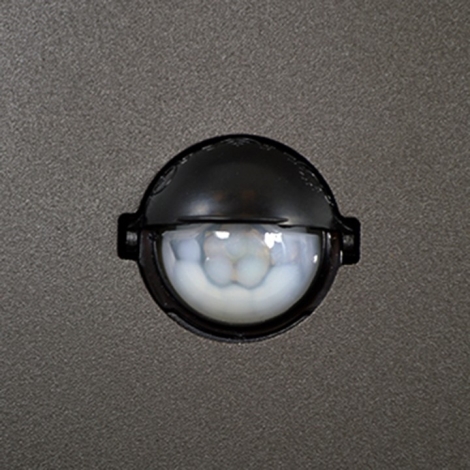 Lámpara exterior con sensor NEW YORK 1xE27/12W/230V IP44 44 cm antracita