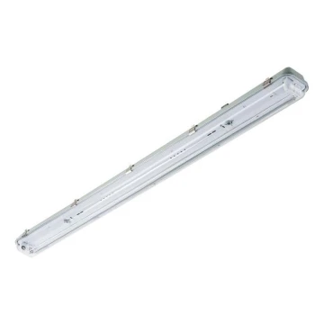 Lámpara fluorescente de alta resistencia T8 2xG13/18W/230V IP65 126 cm