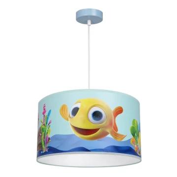 Lámpara infantil FISH 1xE27/60W/230V