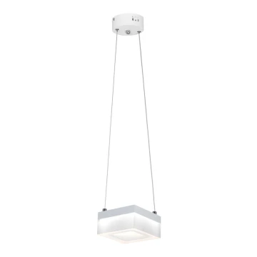 Lámpara LED colgante CUBO LED/12W/230V cuadrado