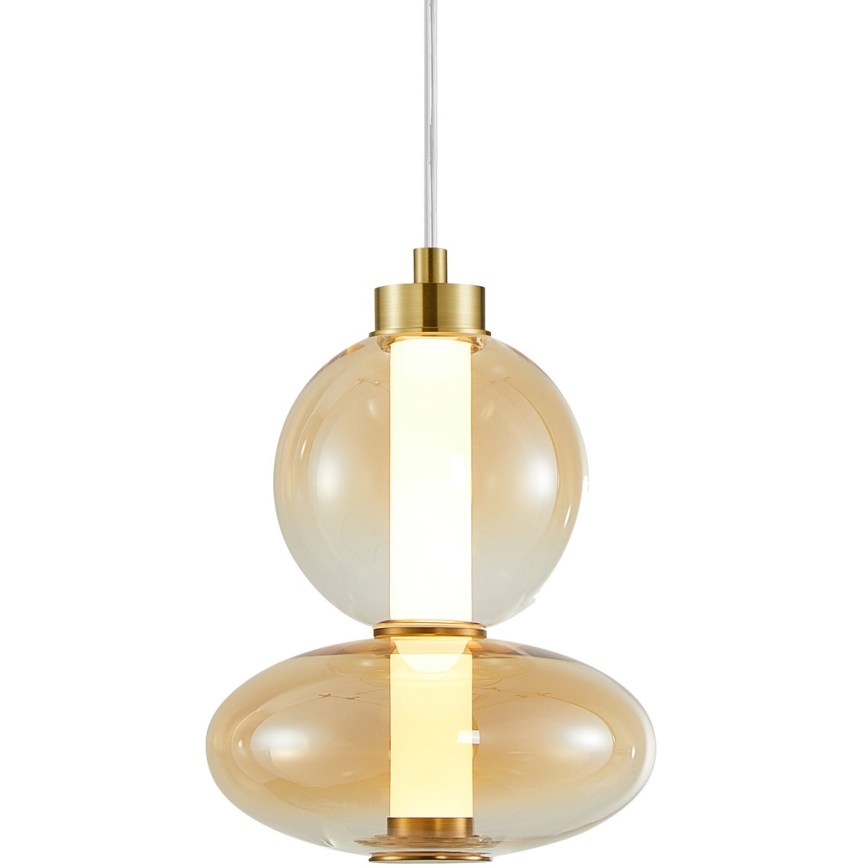Lámpara LED colgante DAPHNE LED/12W/230V dorado