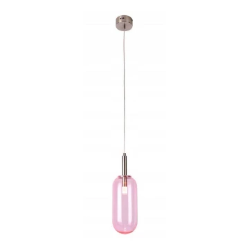 Lámpara LED colgante FIUGGI LED/6W/230V rosa