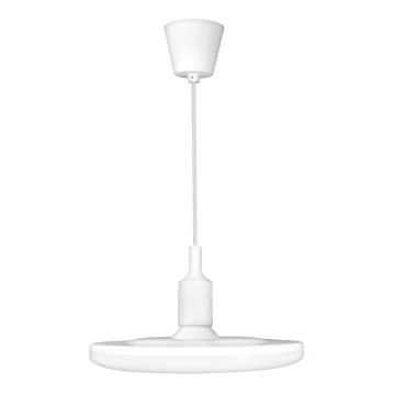 Lámpara LED colgante KIKI 1xE27/10W/230V blanca