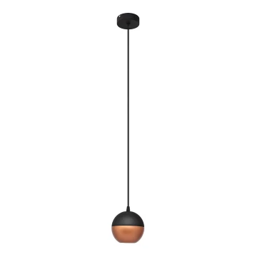 Lámpara LED colgante MIDWAY 1xGU10/4,8W/230V negro/cobre