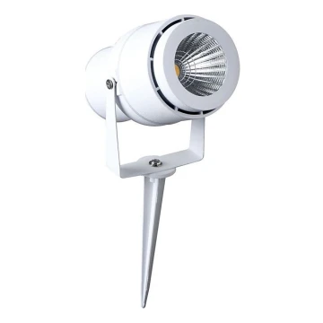 Lámpara LED de exterior LED/12W/110-240V IP65 3000K blanco