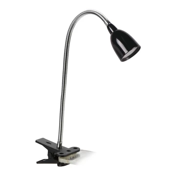Lámpara LED de mesa con clip LED/2,5W/230V negro