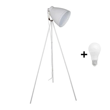 Lámpara LED de pie MILANO 1xE27/10W/230V blanco 145cm