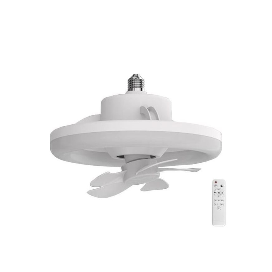 Lámpara LED regulable con ventilador LED/30W/230V 3000-6500K blanco + control remoto