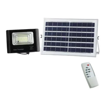 Lámpara solar exterior LED Regulable LED/12W/3,2V 6000K IP65 + CR