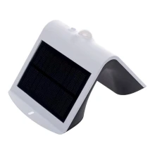 Lámpara solar LED com sensor de movimento LED/1,5W/1200 mAh 3,7V IP65