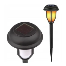 Lámpara solar LED con sensor crepuscular LED/2V IP44