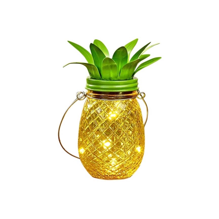 Lámpara solar LED JAR LED/1,2V IP44 piña