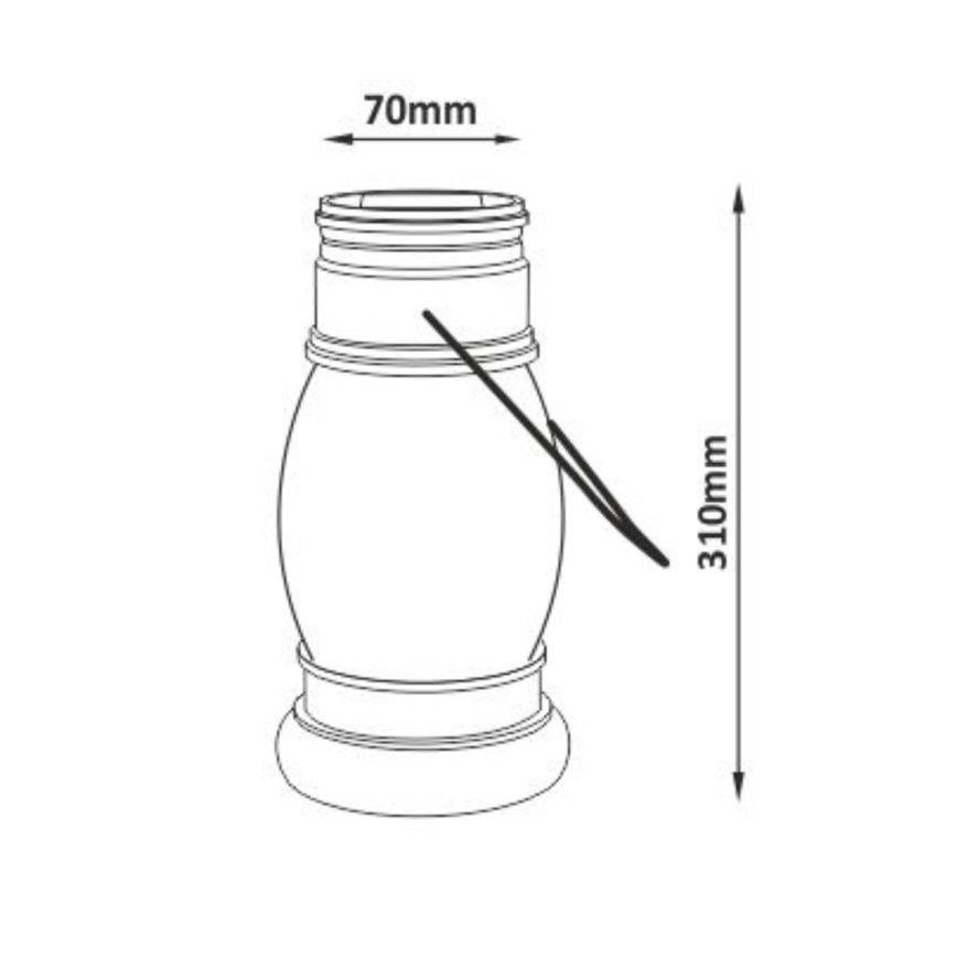 Lámpara solar LED LED/1,2V IP44