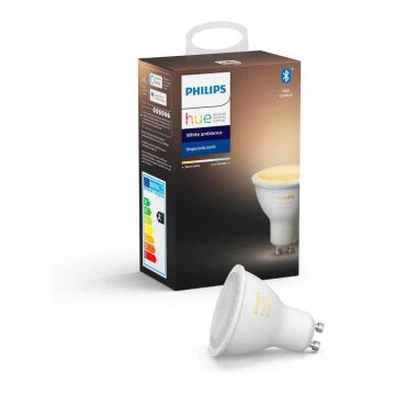 LED Bombilla regulable Philips Hue WHITE AMBIANCE 1xGU10/4,3W/230V 2200-6500K
