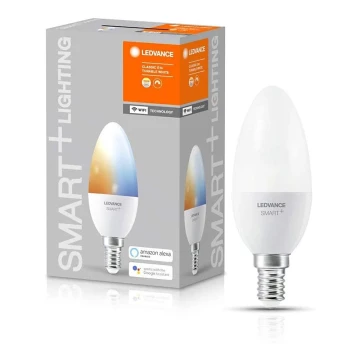 LED Bombilla regulable SMART+ E14/5W/230V 2700K-6500K Wi-Fi - Ledvance