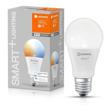 LED Bombilla regulable SMART+ E27/9W/230V 2700K-6500K Wi-Fi - Ledvance