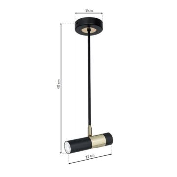 LED Lámpara colgante DALLAS 1xGU10/3W/230V