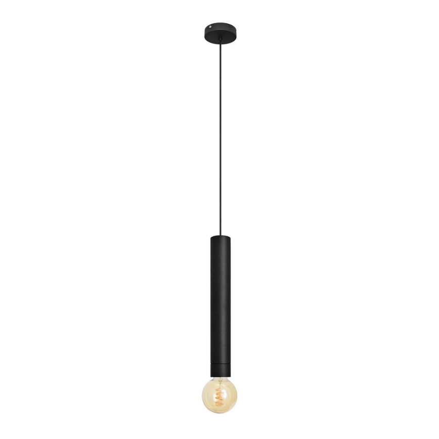 LED Lámpara colgante TUBA 1xGU10/20W/230V negro