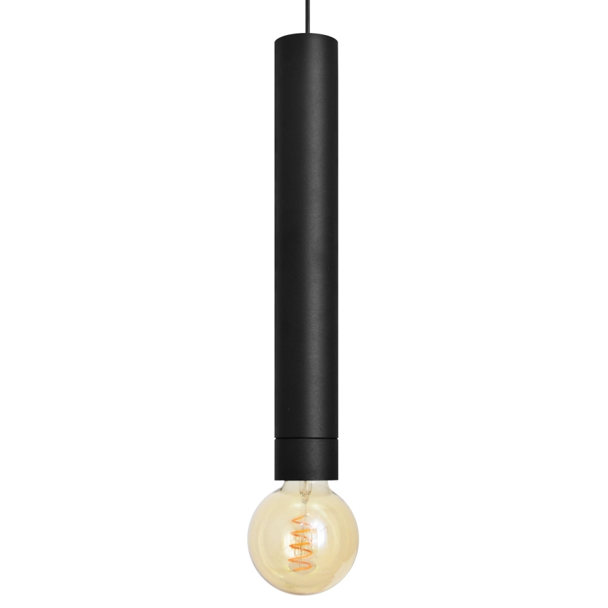 LED Lámpara colgante TUBA 1xGU10/20W/230V negro