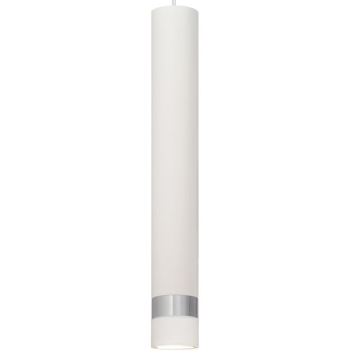 LED Lámpara colgante TUBA 3xGU10/6,5W/230V blanco/cromo mate