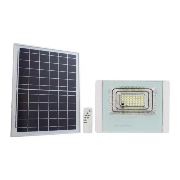 LED Proyector solar de exterior LED/20W/3,2V IP65 4000K + control remoto