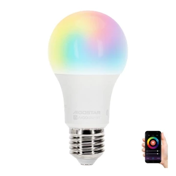 LED RGBW Bombilla A60 E27/12W/230V 2700-6500K - Aigostar