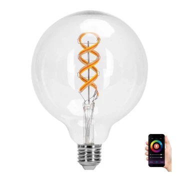 LED RGBW Bombilla FILAMENT G125 E27/4,9W/230V 2700K - Aigostar