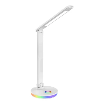 LED RGBW Lámpara de mesa táctil regulable NEPTUN LED/7W/230V blanco