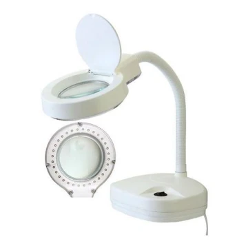 LED Table lamp with a magnifier LED/10W/230V