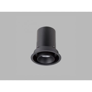LED2 - Plafón de techo LED HIDE LED/20W/230V CRI 90 negro