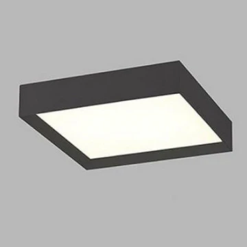 LED2 - Plafón LED MILO LED/30W/230V negro 3000/4000K