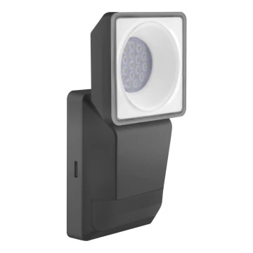 Ledvance - Aplique de exterior LED con sensor SPOT LED/8W/230V IP55 negro
