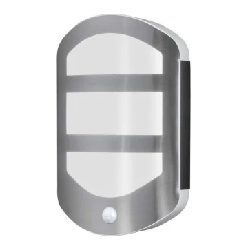 Ledvance - Aplique LED para exterior con sensor PLATE LED/12,5W/230V IP44