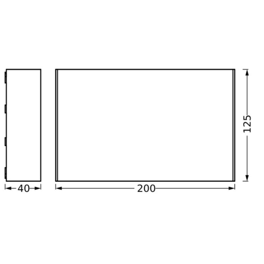 Ledvance - Aplique LED para exterior ENDURA STYLE ILJA LED/7W/230V IP65