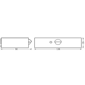 Ledvance - Aplique LED solar con sensor ENDURA SOLAR LED/3W/4,2V IP65