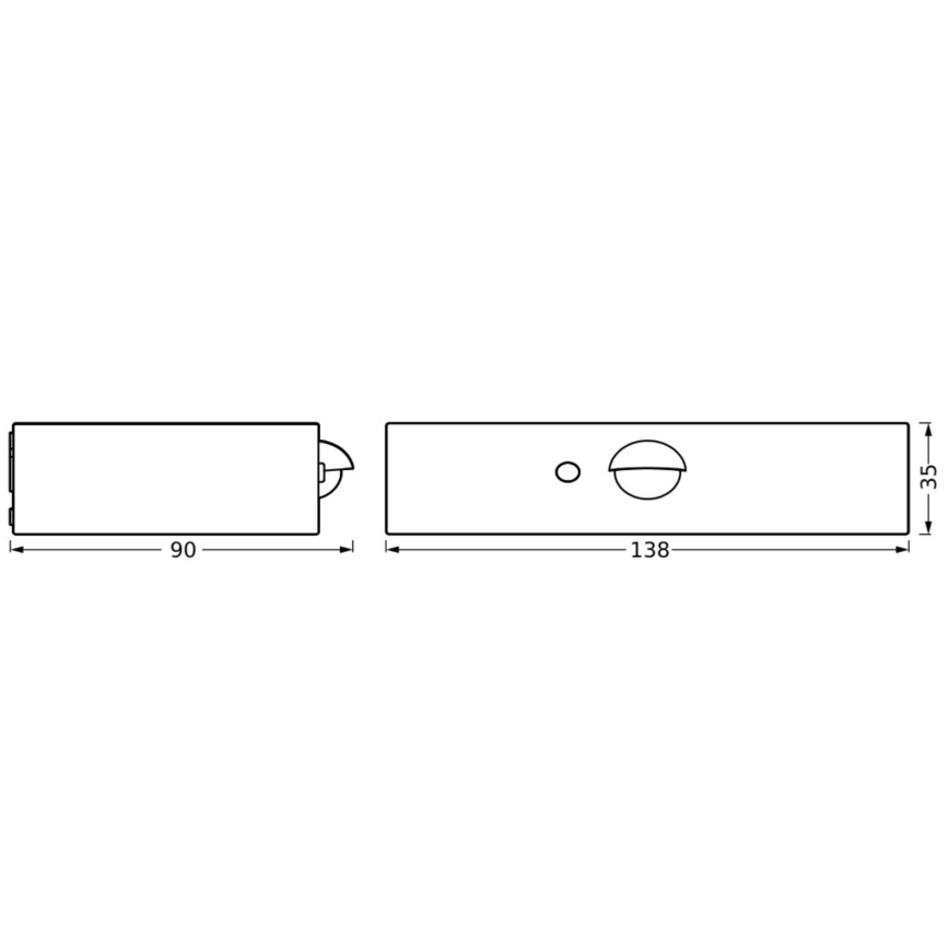 Ledvance - Aplique LED solar con sensor ENDURA SOLAR LED/3W/4,2V IP65