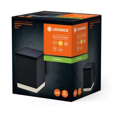 Ledvance - Aplique LED solar ENDURA STYLE SOLAR LED/0,5W/2,4V IP44
