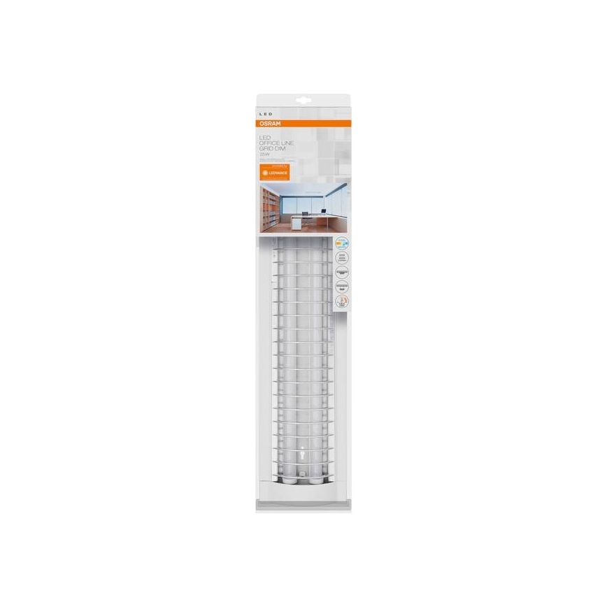 Ledvance - Lámpara colgante LED Regulable OFFICE LINE 2xLED/12,5W/230V