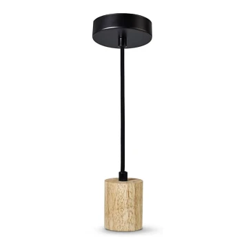 Ledvance - Lámpara colgante PENDULUM 1xE27/15W/230V madera de caucho