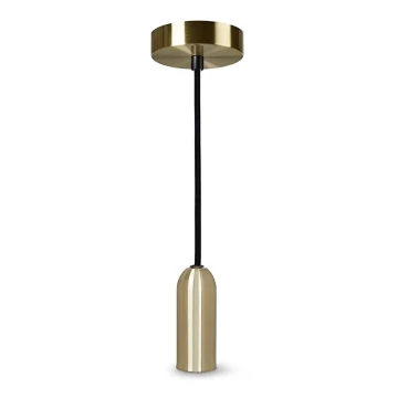Ledvance - Lámpara colgante PENDULUM ROUND 1xE27/15W/230V dorado