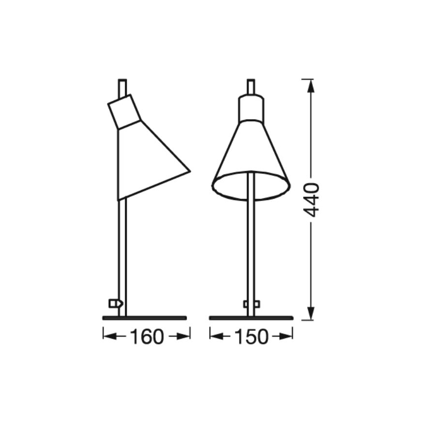 Ledvance - Lámpara de mesa LED DECOR TOKIO LED/5W/230V