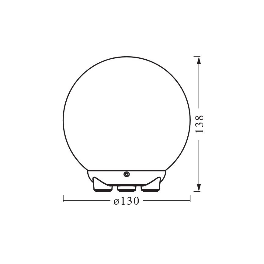 Ledvance - Lámpara de mesa LED RGBW regulable y recargable SMART+ MAGIC LED/2,5W/5V 2200-6500K Wi-Fi