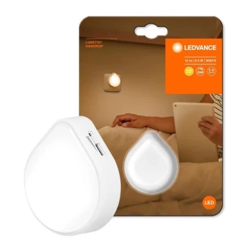 Ledvance - Lámpara de orientación LED regulable para enchufe LUNETTA LED/0,5W/230V