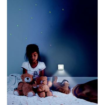 Ledvance - Lámpara LED nocturna con sensor LUNETTA LED/0,2W/230V