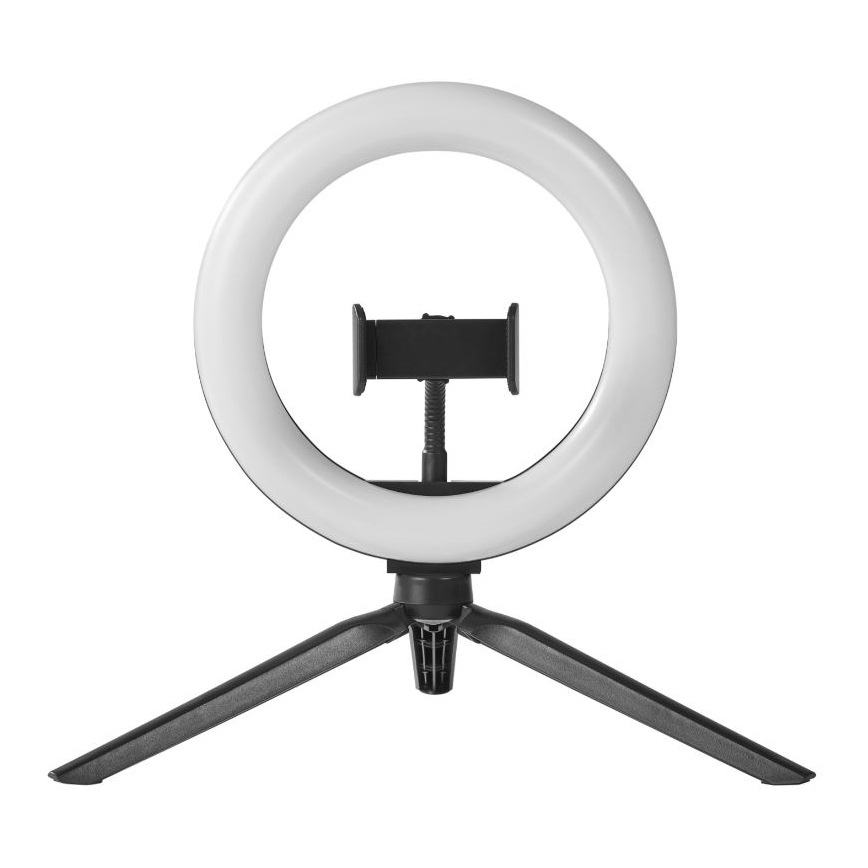 Ledvance - Lámpara LED de mesa regulable con pie y soporte para vlogging LED/5,5W/USB 3000/4000/6500K